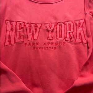 H&M Vibrant Red Sweatshirt